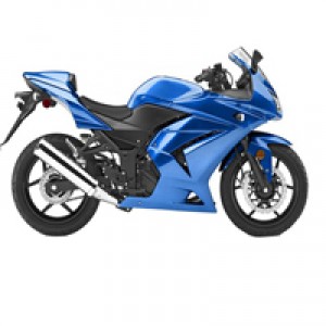 Carenagem Kawasaki EX250 2008-2012