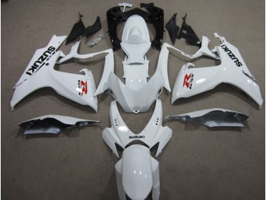 Abs Kit Carenagem & Plásticos Moto GSXR 600 K6 06-07 - Branco