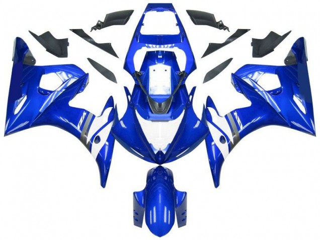 Abs Kit Carenagem & Plásticos Moto R6 03-05 - Azul Branco Abs Kit Carenagem & Plásticos Moto R6 03-05 - Azul Branco