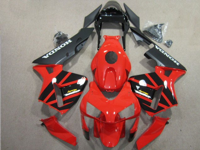 Abs Kit Completos Carenagem Moto CBR 600RR 03-04 - Vermelho Preto Abs Kit Completos Carenagem Moto CBR 600RR 03-04 - Vermelho Preto