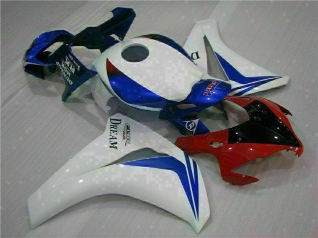 Abs Kits Carenagem Moto CBR 1000RR 08-11 - Branco Azul Abs Kits Carenagem Moto CBR 1000RR 08-11 - Branco Azul