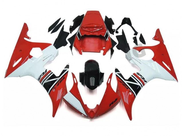 Abs Kits Carenagem Moto R1 09-11 - Vermelho Branco Preto Abs Kits Carenagem Moto R1 09-11 - Vermelho Branco Preto