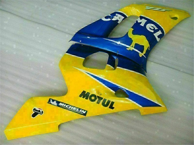 Abs Kits Carenagem Moto R6 98-02 - Amarelo Azul Abs Kits Carenagem Moto R6 98-02 - Amarelo Azul