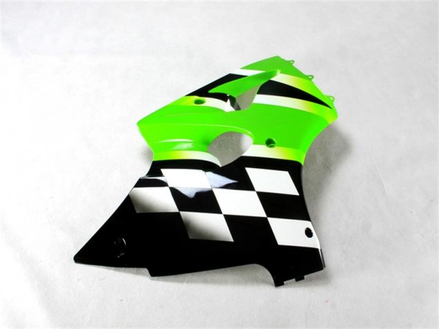 Abs Kits Carenagem Moto ZX6R 00-02 - Verde Preto Branco Abs Kits Carenagem Moto ZX6R 00-02 - Verde Preto Branco
