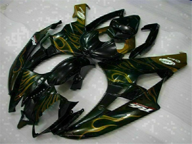 Abs Kits Completos Carenagem Moto R6 06-07 - Preto