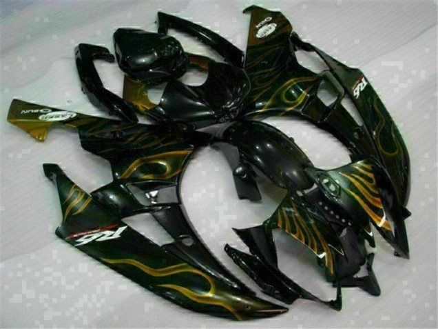 Abs Kits Completos Carenagem Moto R6 06-07 - Preto