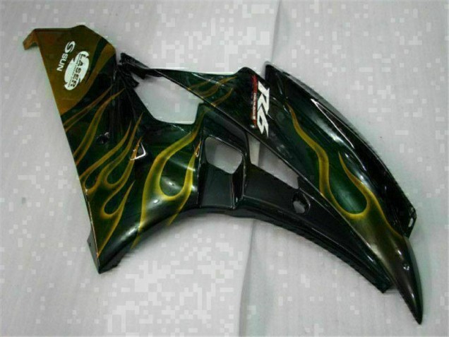 Abs Kits Completos Carenagem Moto R6 06-07 - Preto
