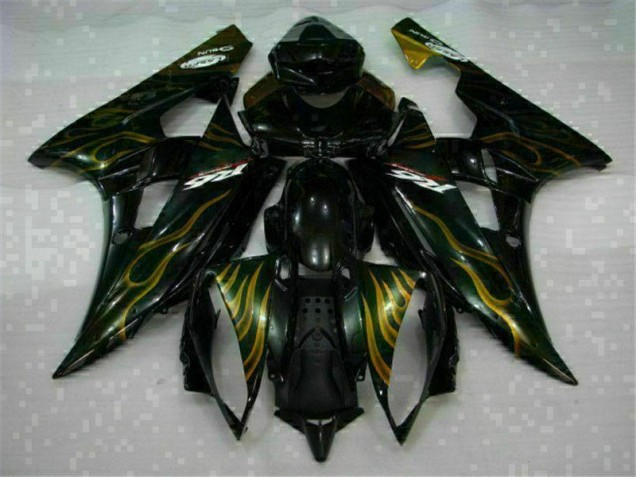 Abs Kits Completos Carenagem Moto R6 06-07 - Preto