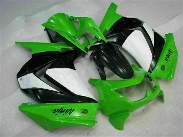 Abs Moto Plástico EX250 08-12 - Verde Preto Ninja