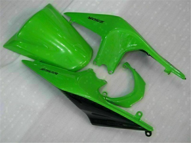 Abs Moto Plástico EX250 08-12 - Verde Preto Ninja