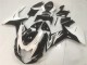 Abs Moto Plástico GSXR 600 / 750 K11 11-21 - Preto Branco Abs Moto Plástico GSXR 600 / 750 K11 11-21 - Preto Branco