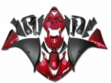 Abs Moto Plástico R1 09-11 - Vermelho Preto