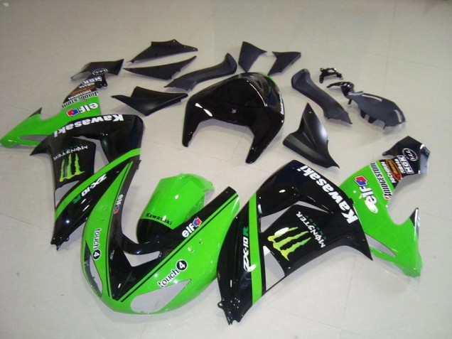 Abs Moto Plástico ZX10R 06-07 - Verde Monster Abs Moto Plástico ZX10R 06-07 - Verde Monster