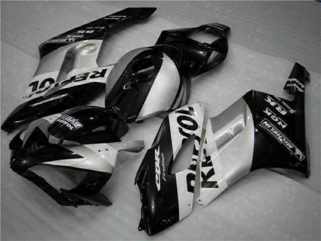 Abs Moto Plásticos CBR 1000RR 04-05 - Preto Prata Repsol