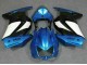 Abs Moto Plásticos EX250 08-12 - Azul Branco Preto Ninja Abs Moto Plásticos EX250 08-12 - Azul Branco Preto Ninja