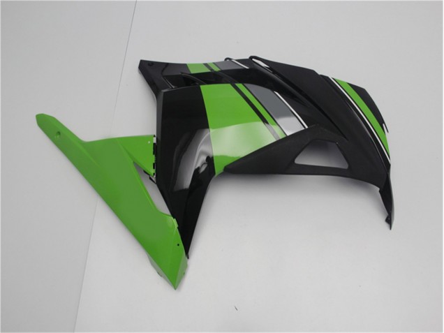 Abs Moto Plásticos EX300 13-16 - Verde Preto Abs Moto Plásticos EX300 13-16 - Verde Preto