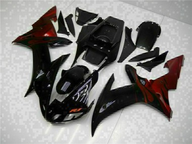 Abs Moto Plásticos R1 02-03 - Preto