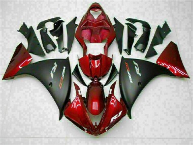 Abs Moto Plásticos R1 09-11 - Vermelho Preto