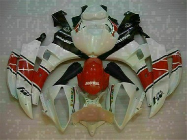 Abs Moto Plásticos R6 06-07 - Vermelho Branco