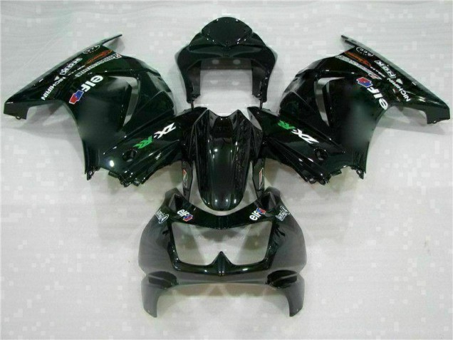Abs Motocicleta Plástico EX250 08-12 - Preto Abs Motocicleta Plástico EX250 08-12 - Preto