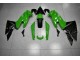 Abs Motocicleta Plástico EX650 09-11 - Verde Preto Abs Motocicleta Plástico EX650 09-11 - Verde Preto