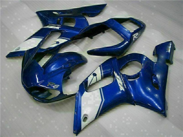 Abs Motocicleta Plástico R6 03-05 - Azul Abs Motocicleta Plástico R6 03-05 - Azul