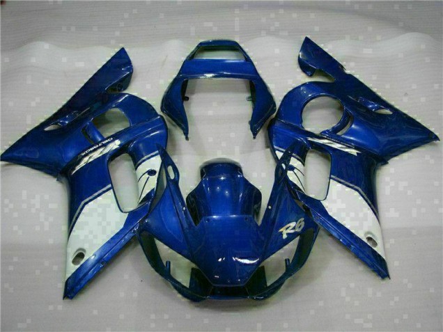 Abs Motocicleta Plástico R6 03-05 - Azul Abs Motocicleta Plástico R6 03-05 - Azul