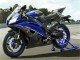 Abs Motocicleta Plástico R6 06-07 - Azul Preto Abs Motocicleta Plástico R6 06-07 - Azul Preto