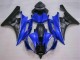 Abs Motocicleta Plástico R6 06-07 - Azul Preto Abs Motocicleta Plástico R6 06-07 - Azul Preto