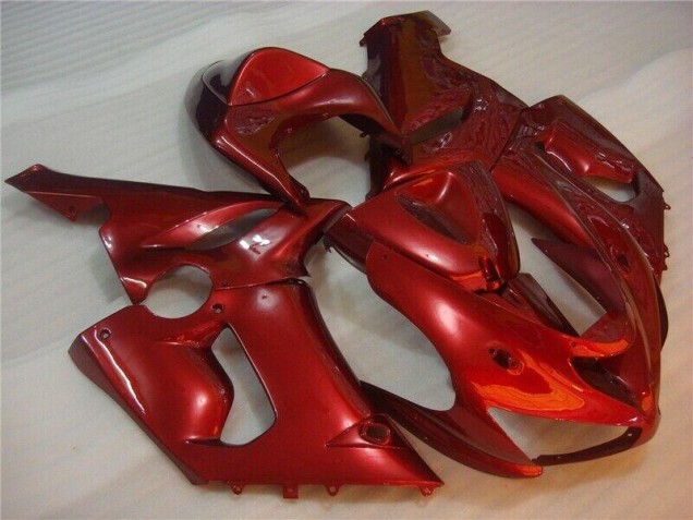 Abs Motocicleta Plástico ZX6R 05-06 - Vermelho Abs Motocicleta Plástico ZX6R 05-06 - Vermelho