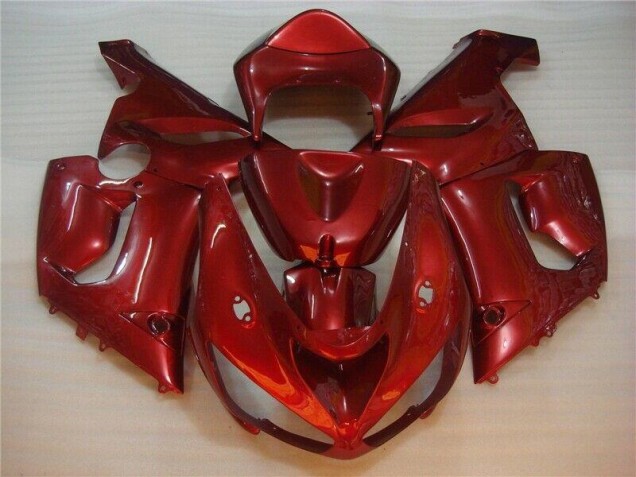 Abs Motocicleta Plástico ZX6R 05-06 - Vermelho Abs Motocicleta Plástico ZX6R 05-06 - Vermelho