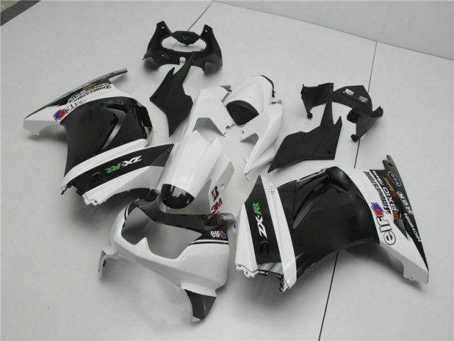 Abs Motocicleta Plásticos EX250 08-12 - Preto Abs Motocicleta Plásticos EX250 08-12 - Preto