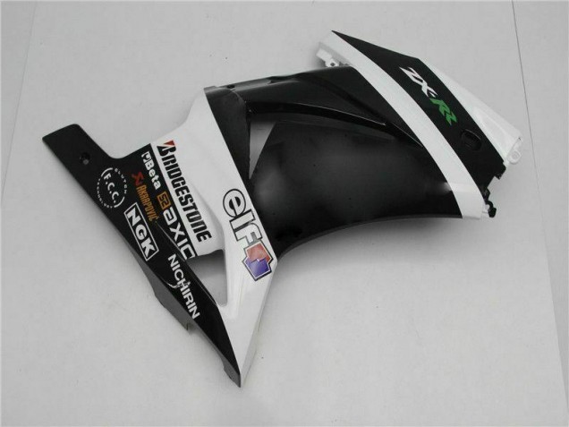 Abs Motocicleta Plásticos EX250 08-12 - Preto Abs Motocicleta Plásticos EX250 08-12 - Preto
