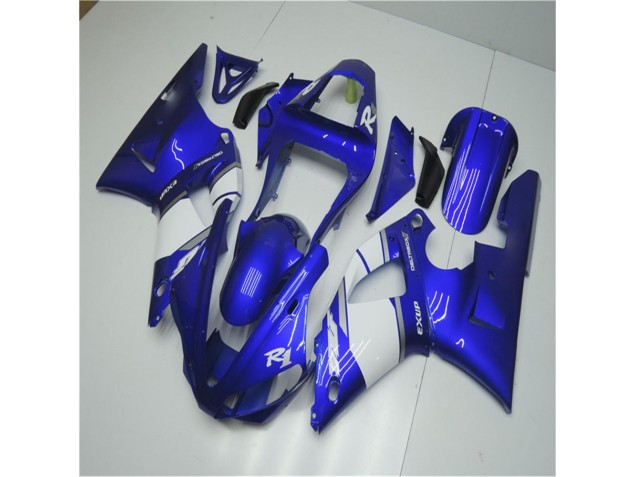 Abs Motocicleta Plásticos R1 02-03 - Azul Branco Abs Motocicleta Plásticos R1 02-03 - Azul Branco