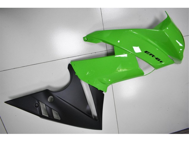 Abs Motocicleta Plásticos ZX10R 08-10 - Verde Preto Abs Motocicleta Plásticos ZX10R 08-10 - Verde Preto