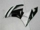 Abs Motocicleta Plásticos ZX6R 09-12 - Branco Preto Abs Motocicleta Plásticos ZX6R 09-12 - Branco Preto