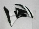 Abs Motocicleta Plásticos ZX6R 09-12 - Branco Preto Abs Motocicleta Plásticos ZX6R 09-12 - Branco Preto