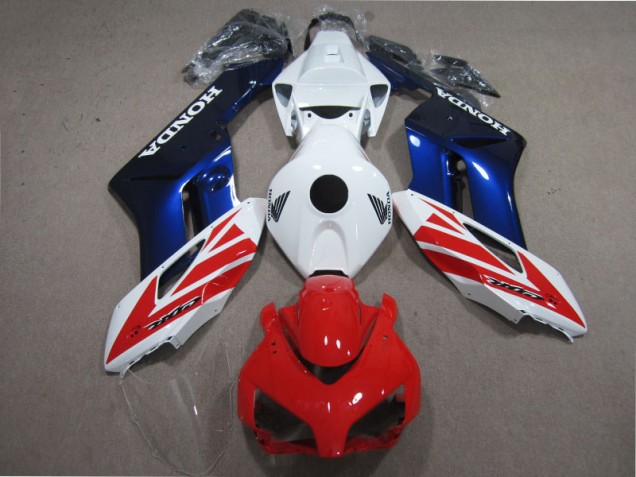 Carenagem Moto CBR 1000RR 04-05 - Azul Vermelho Branco