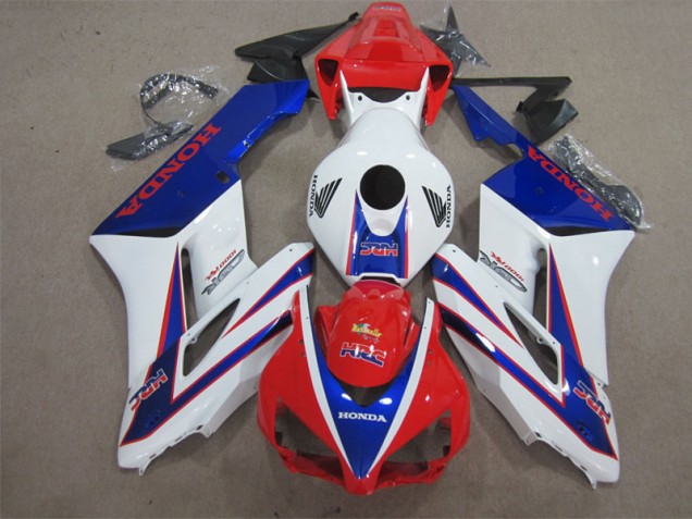 Carenagem Moto CBR 1000RR 04-05 - Branco Azul Vermelho HRC