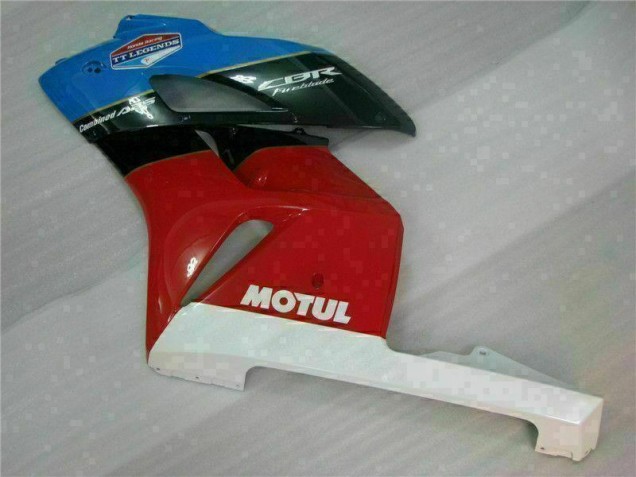 Carenagem Moto CBR 1000RR 04-05 - Branco Vermelho 77 Carenagem Moto CBR 1000RR 04-05 - Branco Vermelho 77