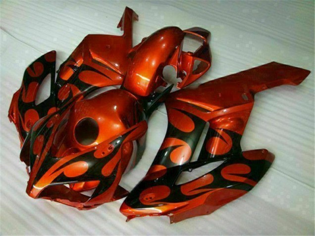 Carenagem Moto CBR 1000RR 04-05 - Castanho Preto