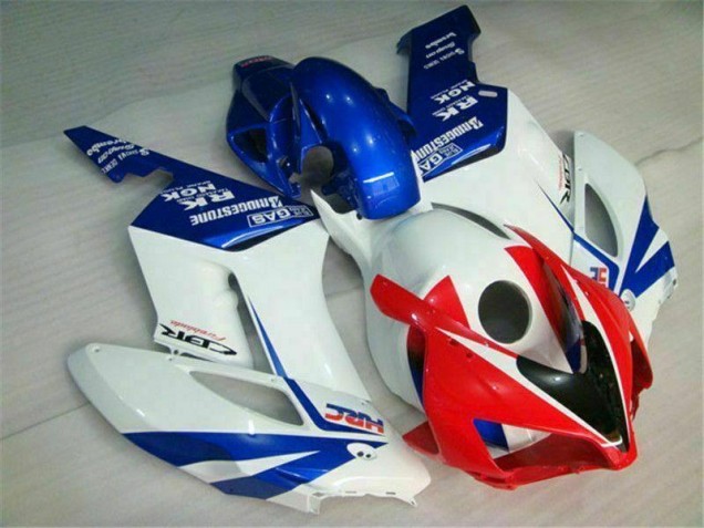 Carenagem Moto CBR 1000RR 04-05 - Vermelho Azul Branco
