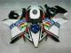 Carenagem Moto CBR 1000RR 08-11 - Branco Azul Vermelho Eurobet Lee
