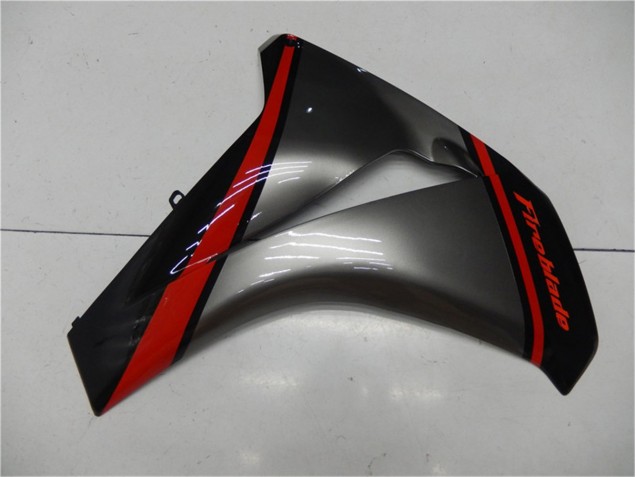 Carenagem Moto CBR 1000RR 08-11 - Cinzento Vermelho Preto