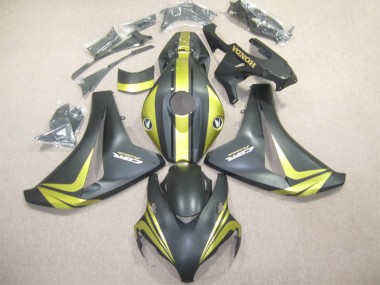 Carenagem Moto CBR 1000RR 08-11 - Preto Branco Verde