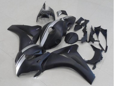 Carenagem Moto CBR 1000RR 08-11 - Preto Fosco & Prata