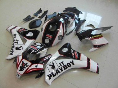 Carenagem Moto CBR 1000RR 08-11 - Preto Playboy
