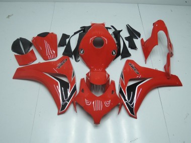 Carenagem Moto CBR 1000RR 08-11 - Vermelho & Ouro Preto