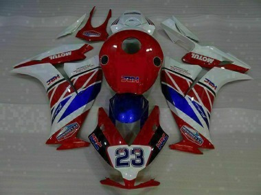 Carenagem Moto CBR 1000RR 12-16 - Vermelho Branco Azul 23