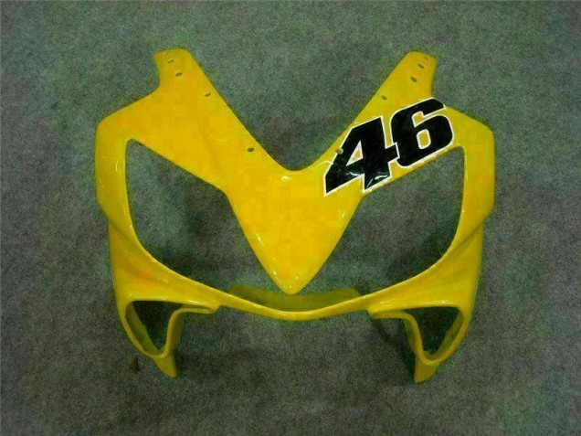 Carenagem Moto CBR 600 F4i 01-03 - Amarelo Branco Carenagem Moto CBR 600 F4i 01-03 - Amarelo Branco